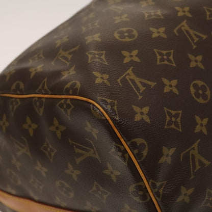 Louis Vuitton Keepall Bandouliere 55, Brown, Canvas, travel