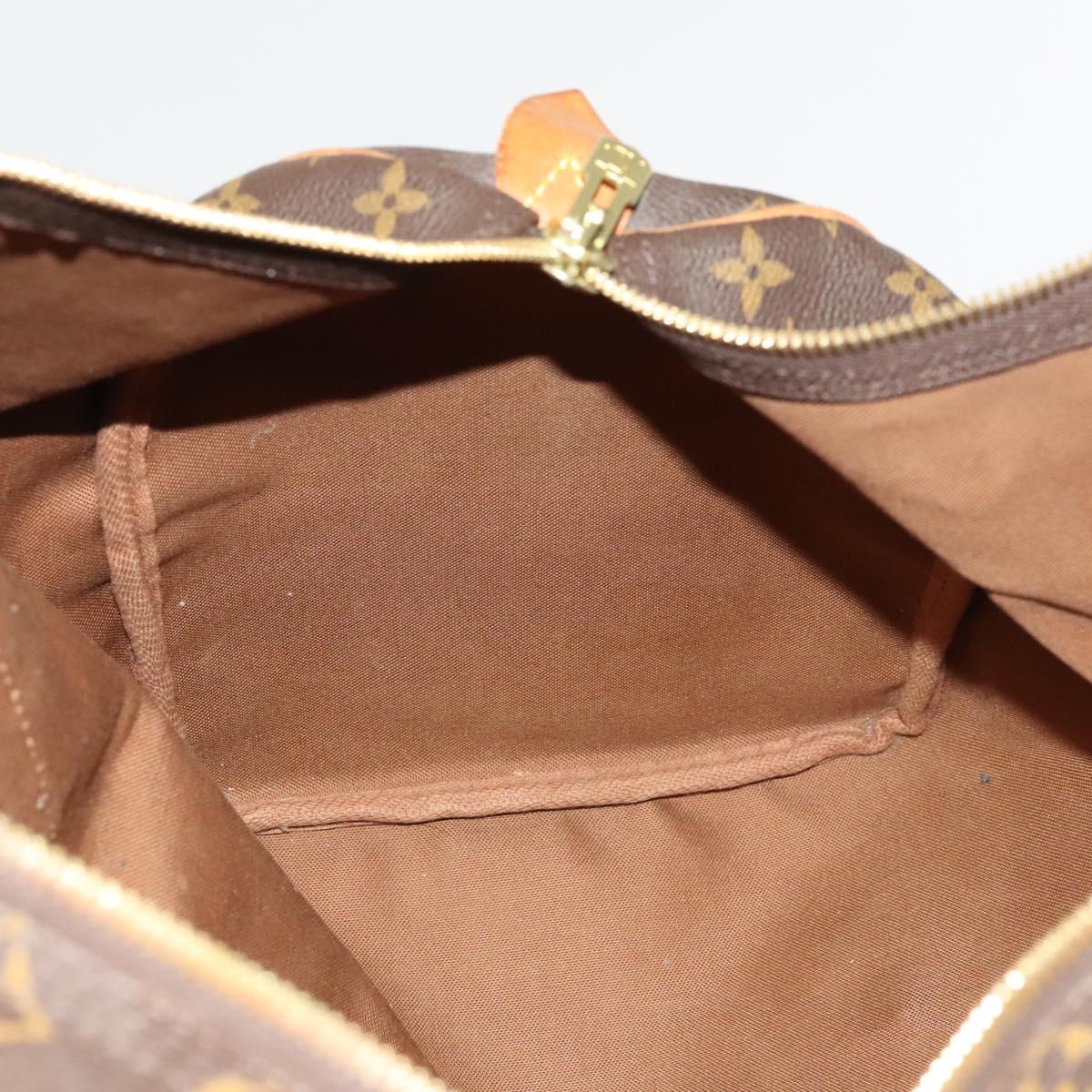 Louis Vuitton Keepall 45, Brown, Canvas, travel