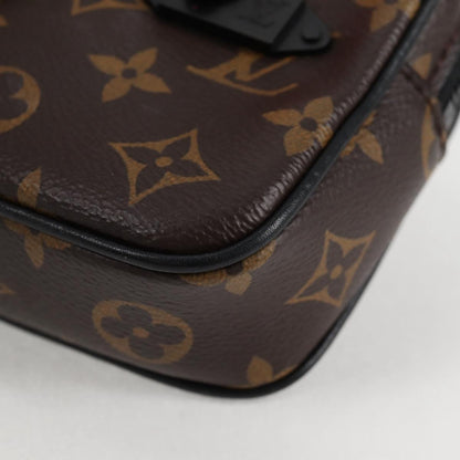 Louis Vuitton Pochette Volga, Brown, Canvas, clutch