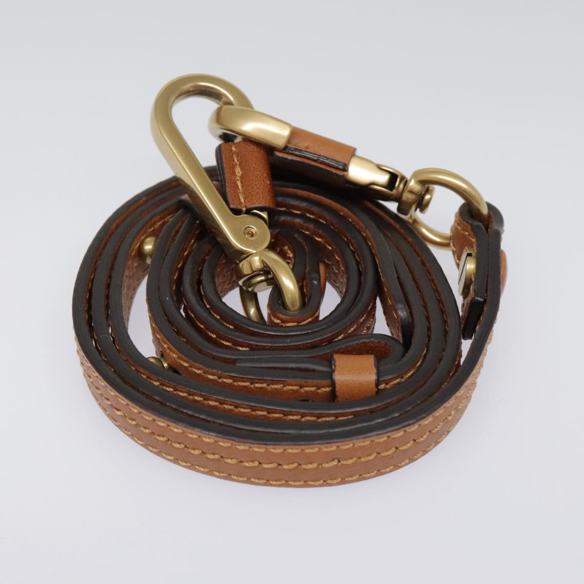 Chloé Nile, Brown, Leather, handbag