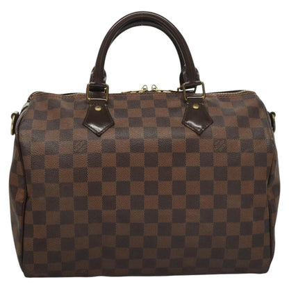 Louis Vuitton Speedy Bandoulière 30, Brown, Canvas, handbag