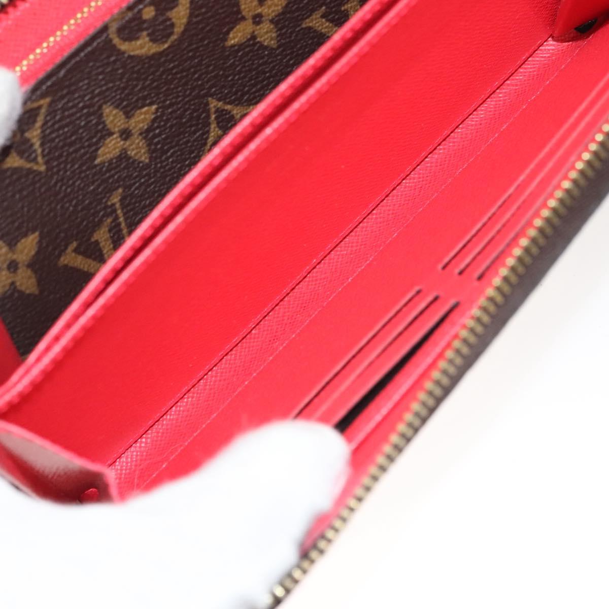 Louis Vuitton Portefeuille zippy, Brown, Canvas, wallet