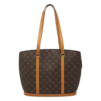 Louis Vuitton Babylone, Brown, Canvas, tote