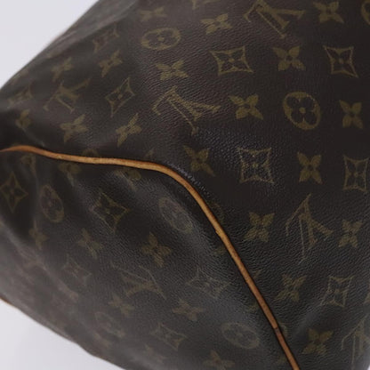 Louis Vuitton Keepall 45, Brown, Canvas, travel