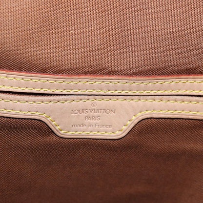 Louis Vuitton Montsouris GM, Brown, Canvas, backpack
