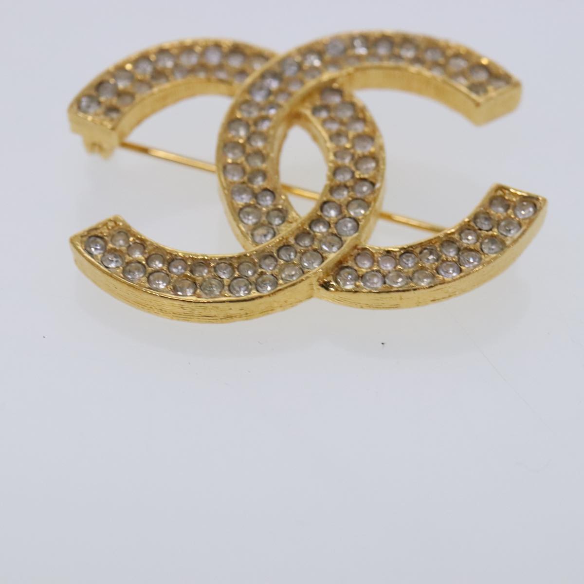 Chanel Coco Mark, Gold, Metal, brooch