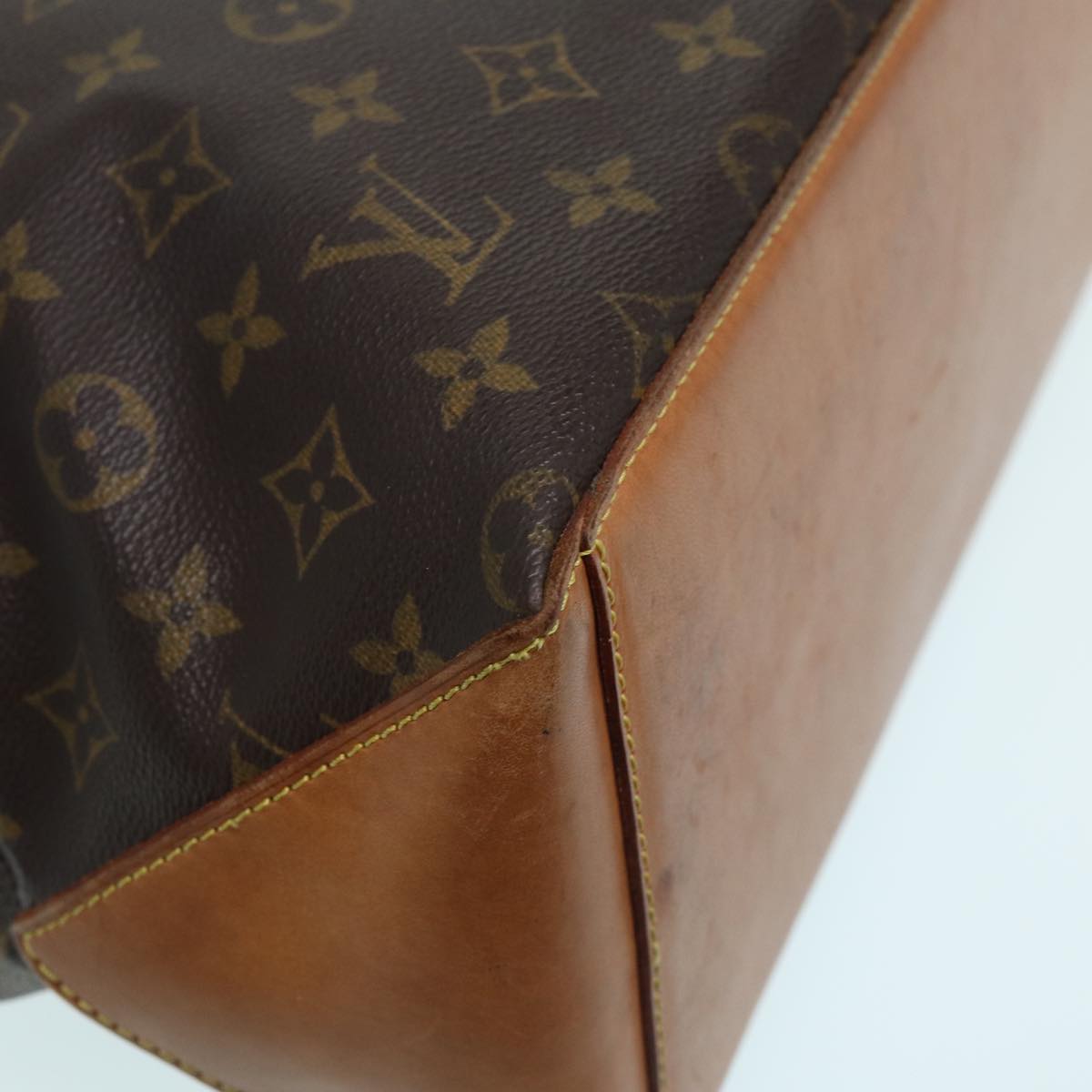 Louis Vuitton Mezzo, Brown, Canvas, tote