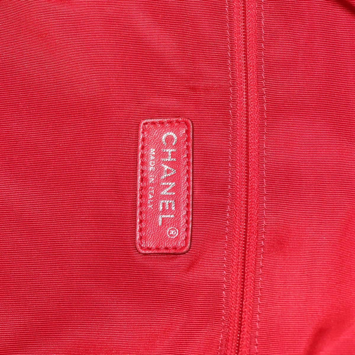 Chanel Coco Mark, Red, Leather, tote