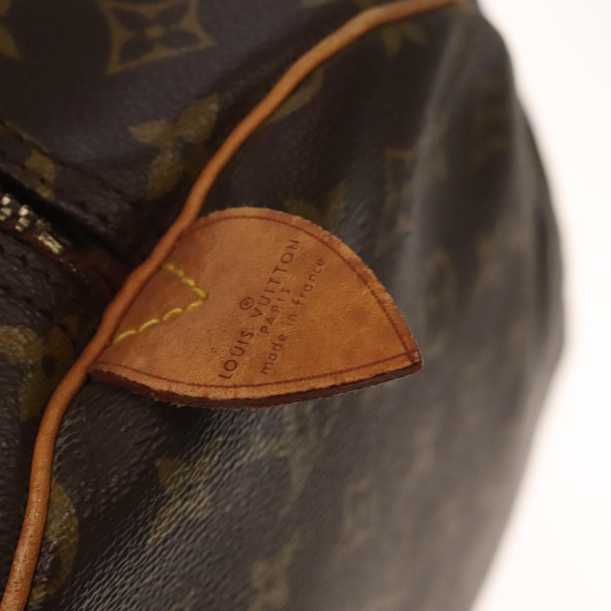 Louis Vuitton Keepall 60, Brown, Canvas, travel