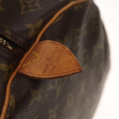 Louis Vuitton Keepall 60, Brown, Canvas, travel