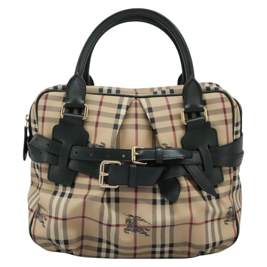 Burberry Nova Check, Beige, Canvas, handbag