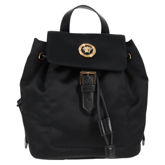 Versace Medusa, Black, NYLON, backpack