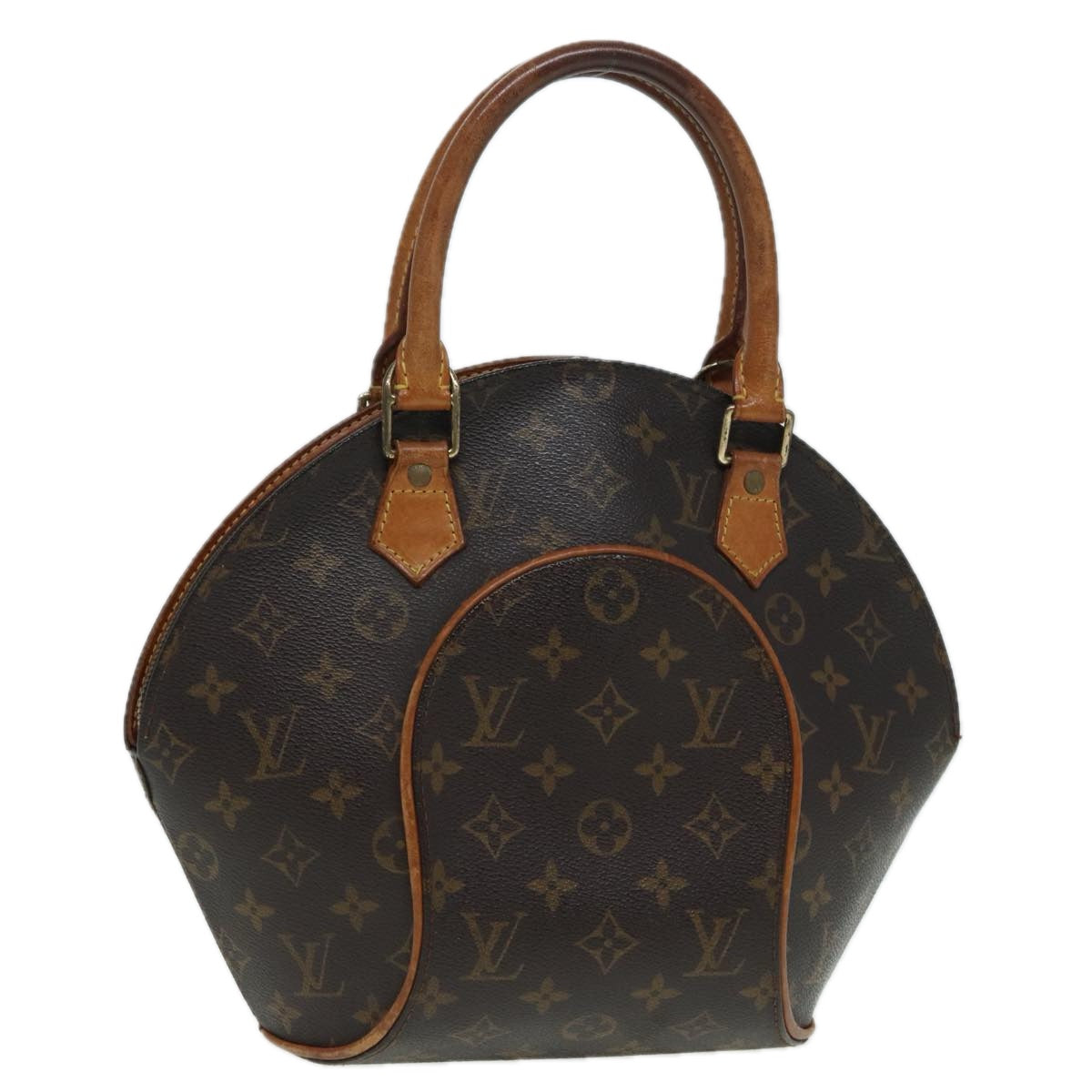 Louis Vuitton Ellipse PM, Brown, Canvas, handbag