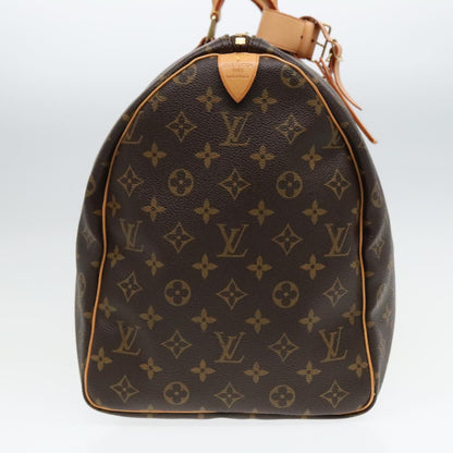 Louis Vuitton Keepall 50, Brown, Canvas, travel