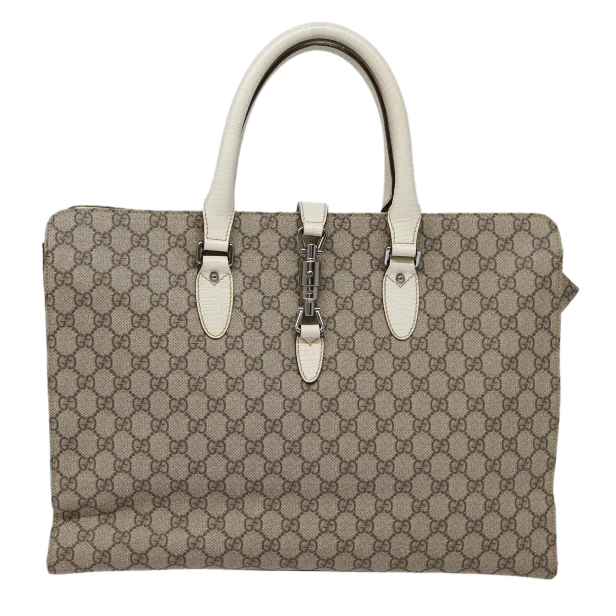 Gucci GG canvas, Beige, Canvas, handbag