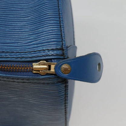 Louis Vuitton Speedy 40, Navy, Leather, handbag