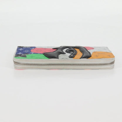 Louis Vuitton Zippy wallet, White, Canvas, wallet