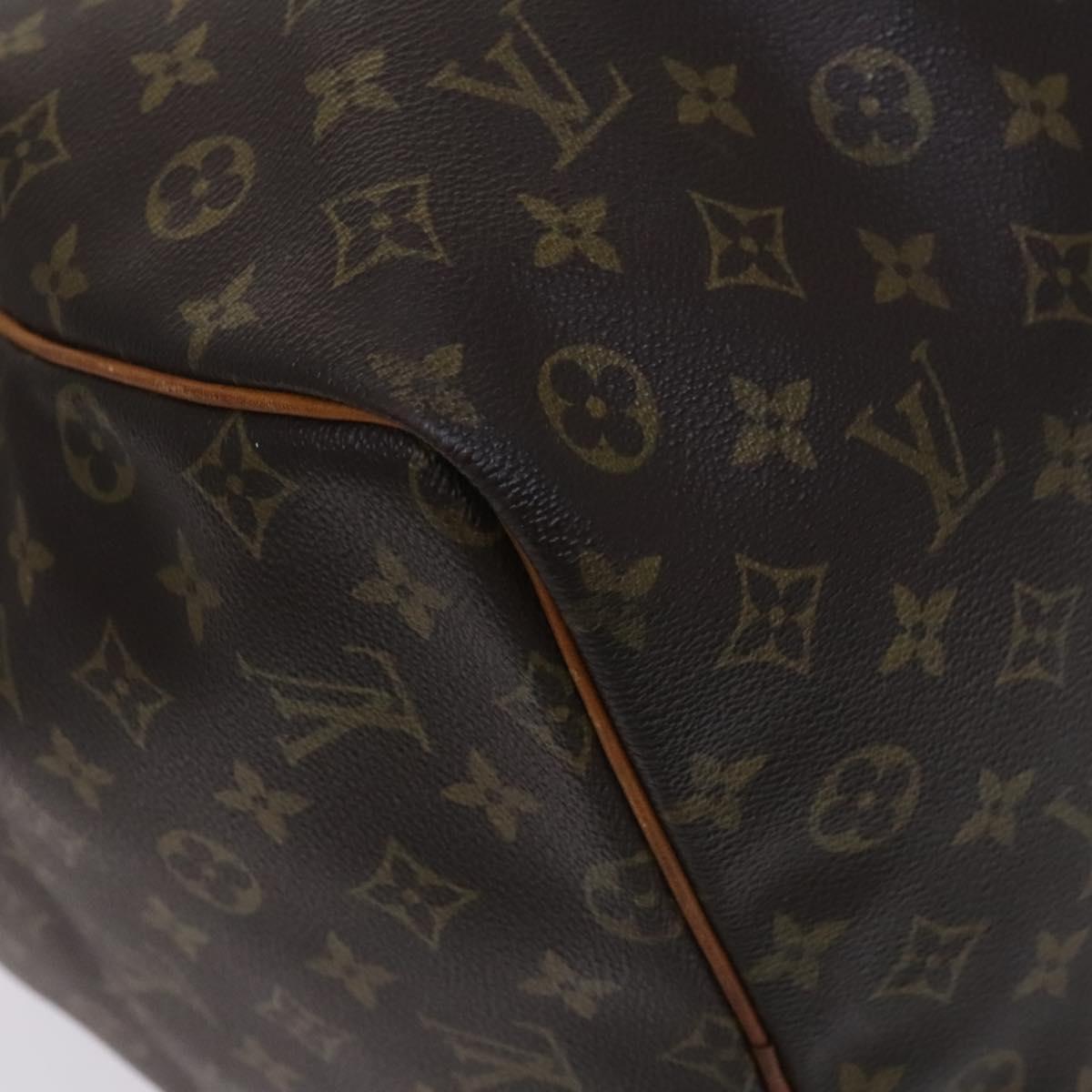 Louis Vuitton Keepall 60, Brown, Canvas, travel