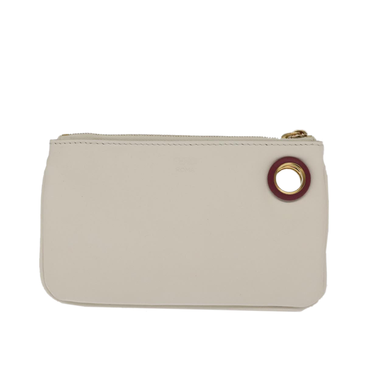 Fendi Triplet, Multicolour, Leather, clutch