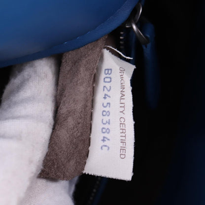 Bottega Veneta Intrecciato, Blue, Leather, handbag