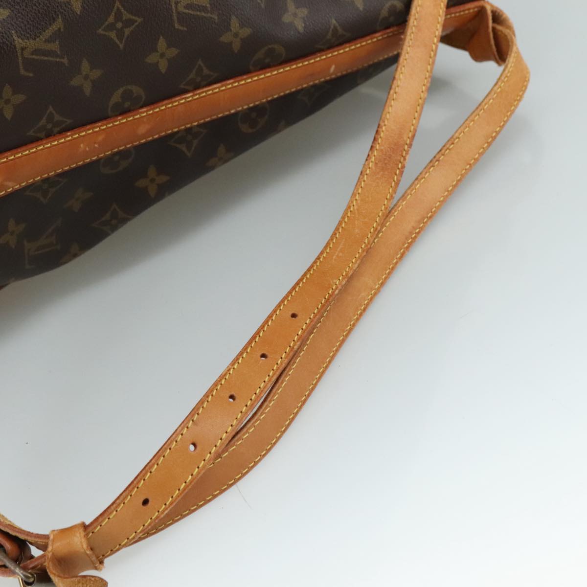 Louis Vuitton Randonnée, Brown, Canvas, shoulder