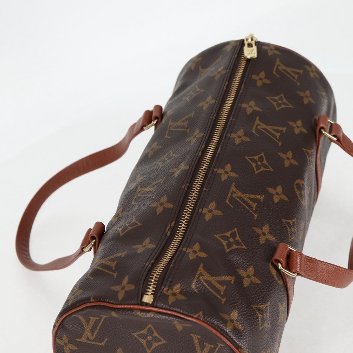 Louis Vuitton Papillon 30, Brown, Canvas, handbag