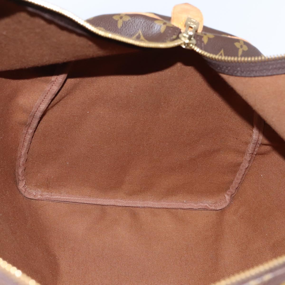 Louis Vuitton Keepall 60, Brown, Canvas, travel