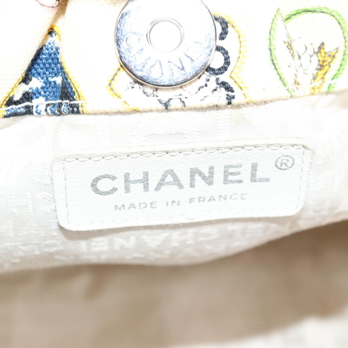 Chanel, Multicolour, Canvas, shoulder