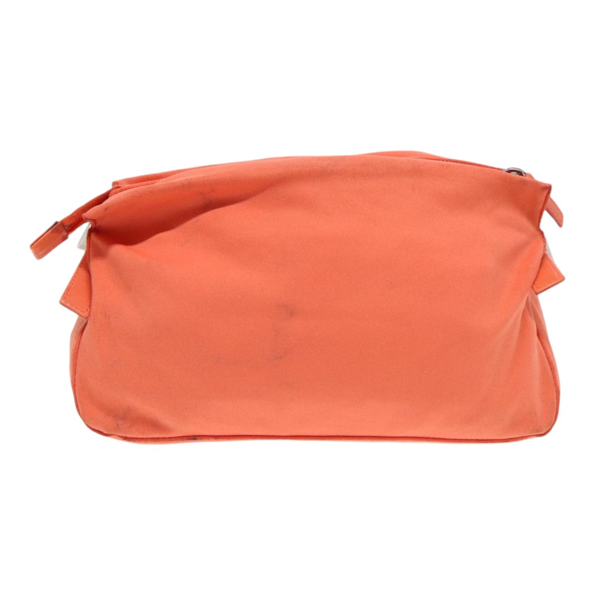 Fendi Mamma Baguette, Orange, Canvas, shoulder