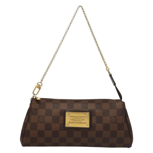 Louis Vuitton Eva, Brown, Canvas, shoulder
