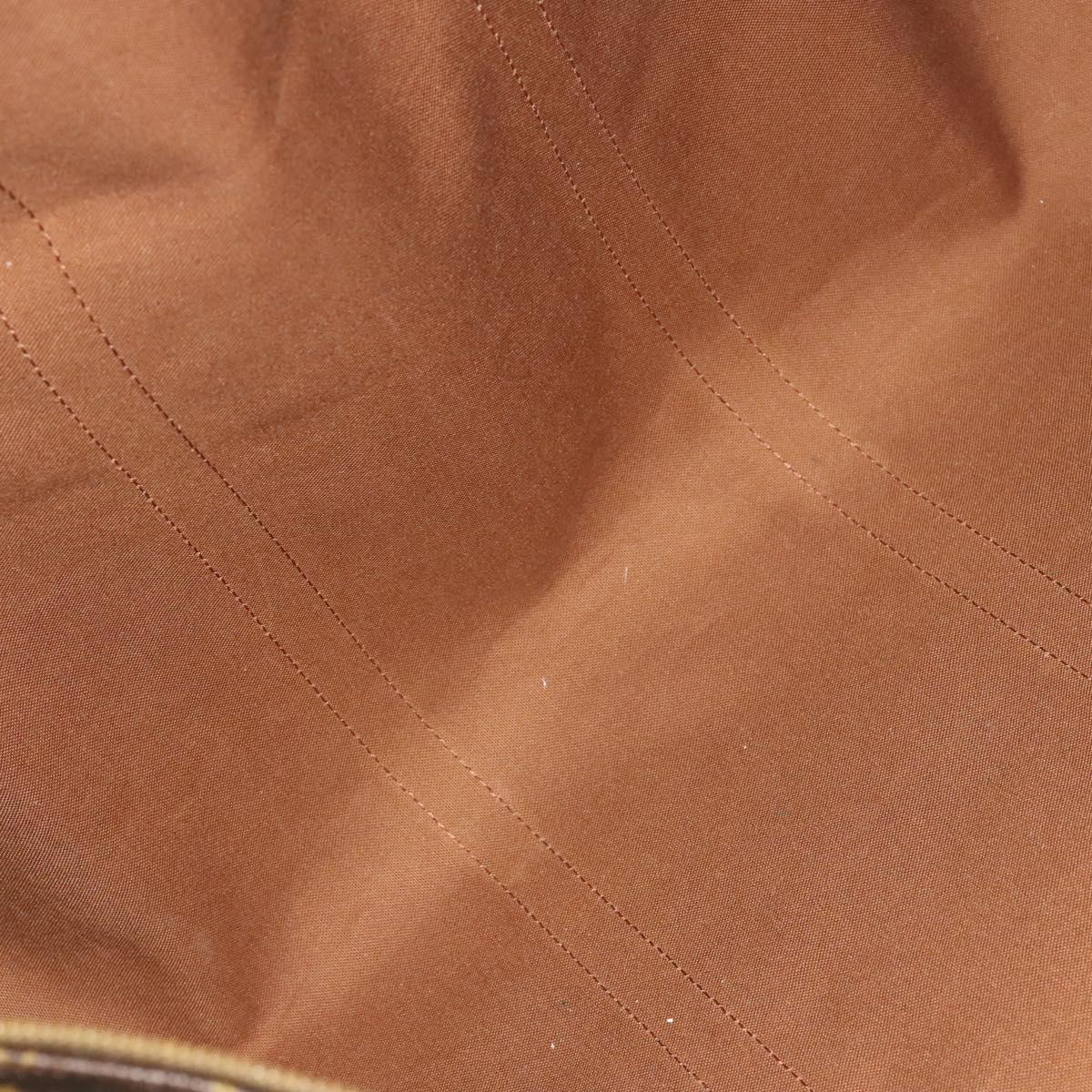 Louis Vuitton Keepall 60, Brown, Canvas, travel