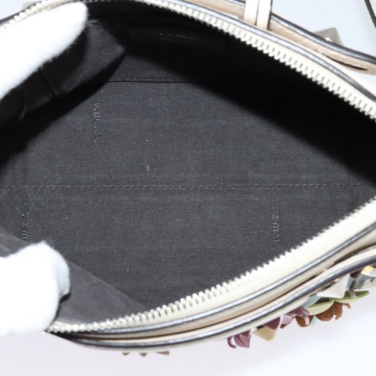 Fendi By The Way, Beige, Leather, handbag