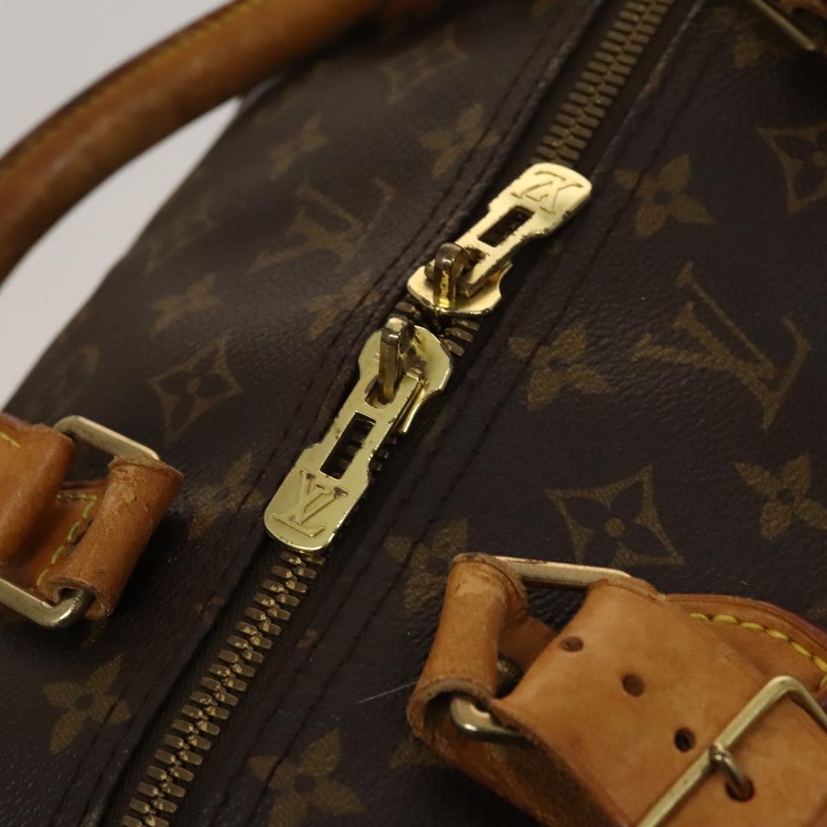 Louis Vuitton Keepall Bandoulière 60, Brown, Canvas, travel