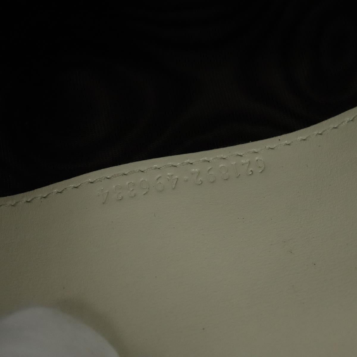 Gucci Horsebit, White, Leather, clutch