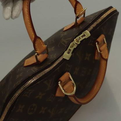 Louis Vuitton Alma, Brown, Canvas, handbag