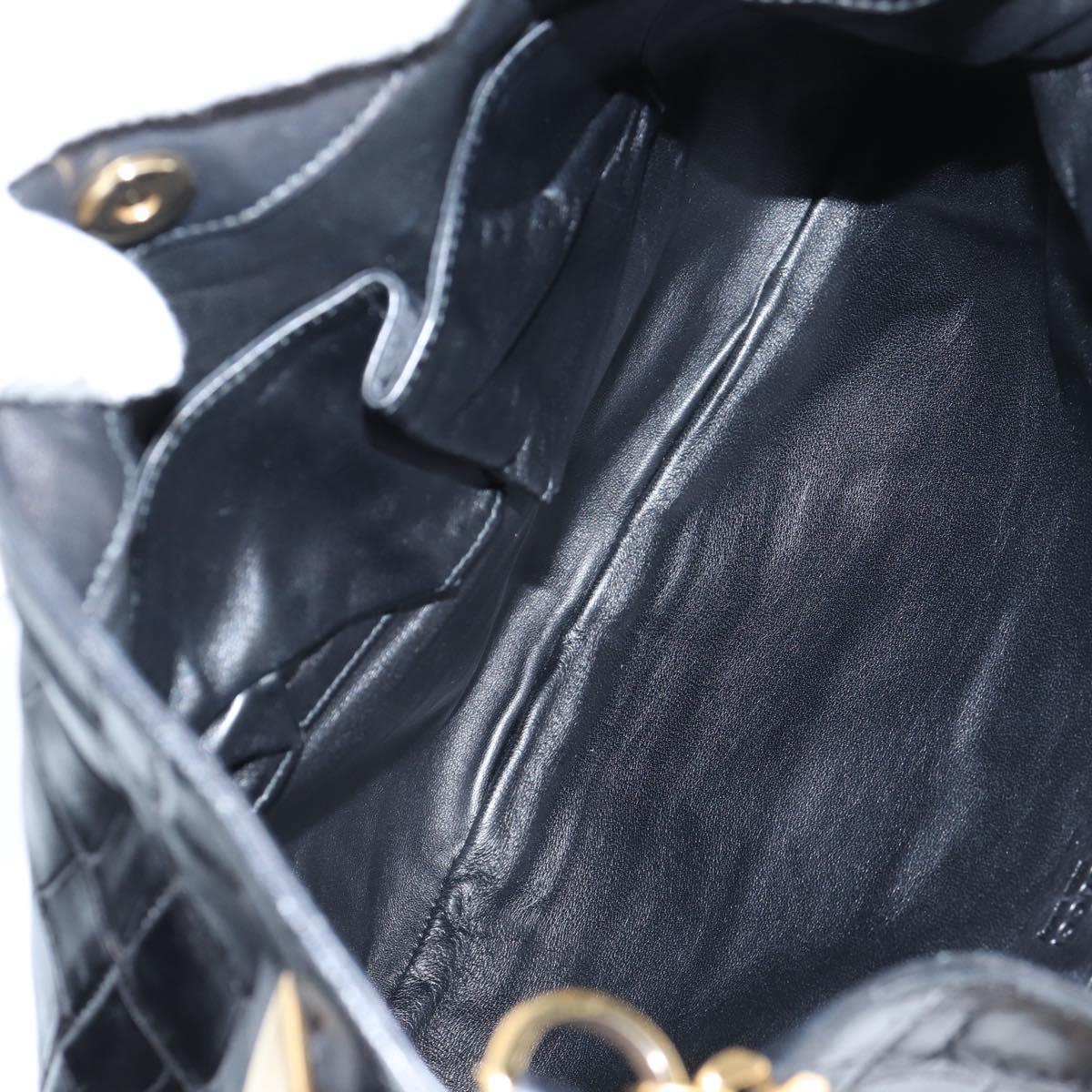 Gucci, Black, Leather, shoulder