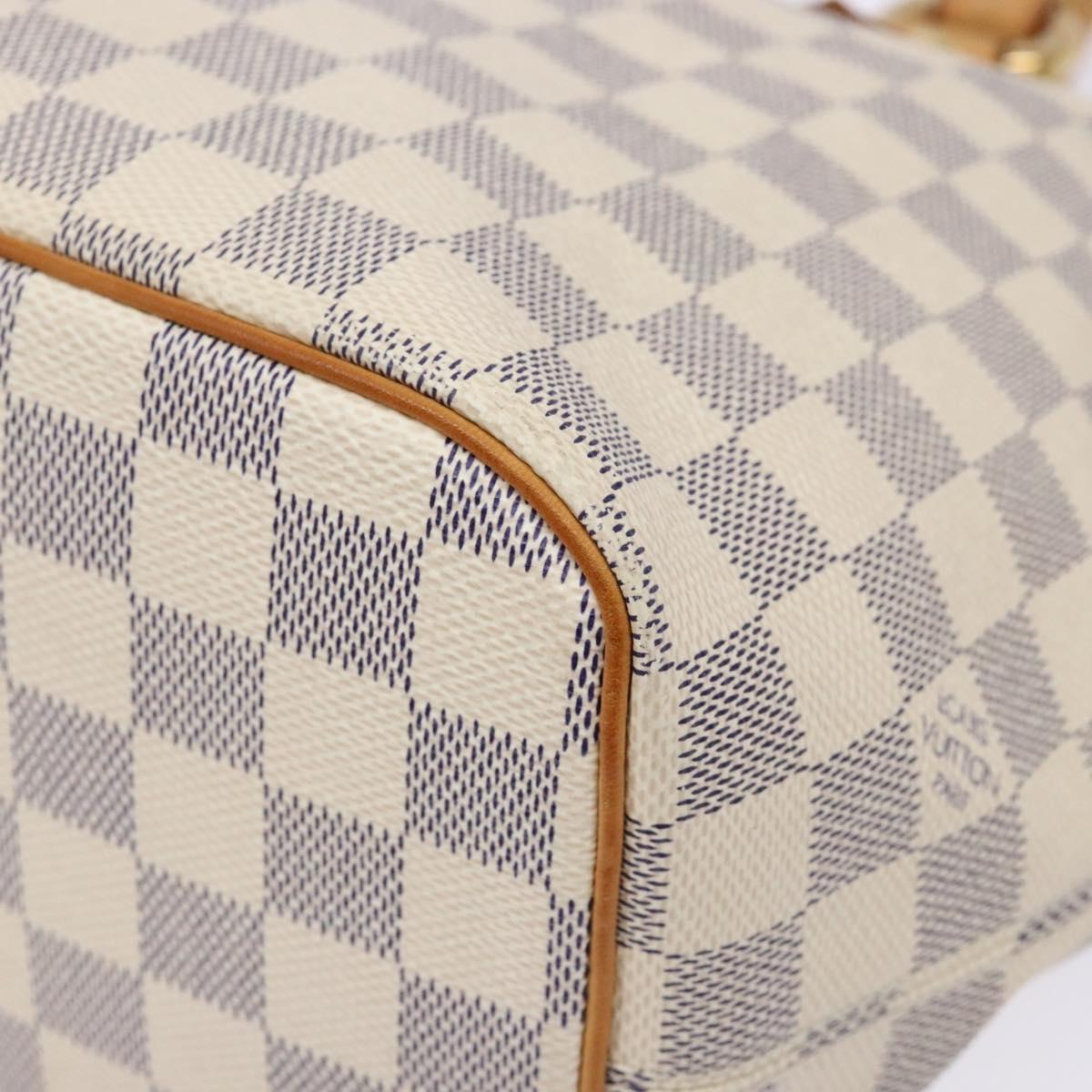 Louis Vuitton Saleya, White, Canvas, tote