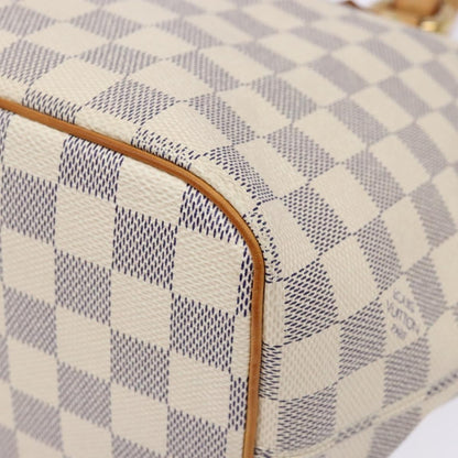 Louis Vuitton Saleya, White, Canvas, tote