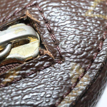 Louis Vuitton Geronimos, Brown, Canvas, clutch