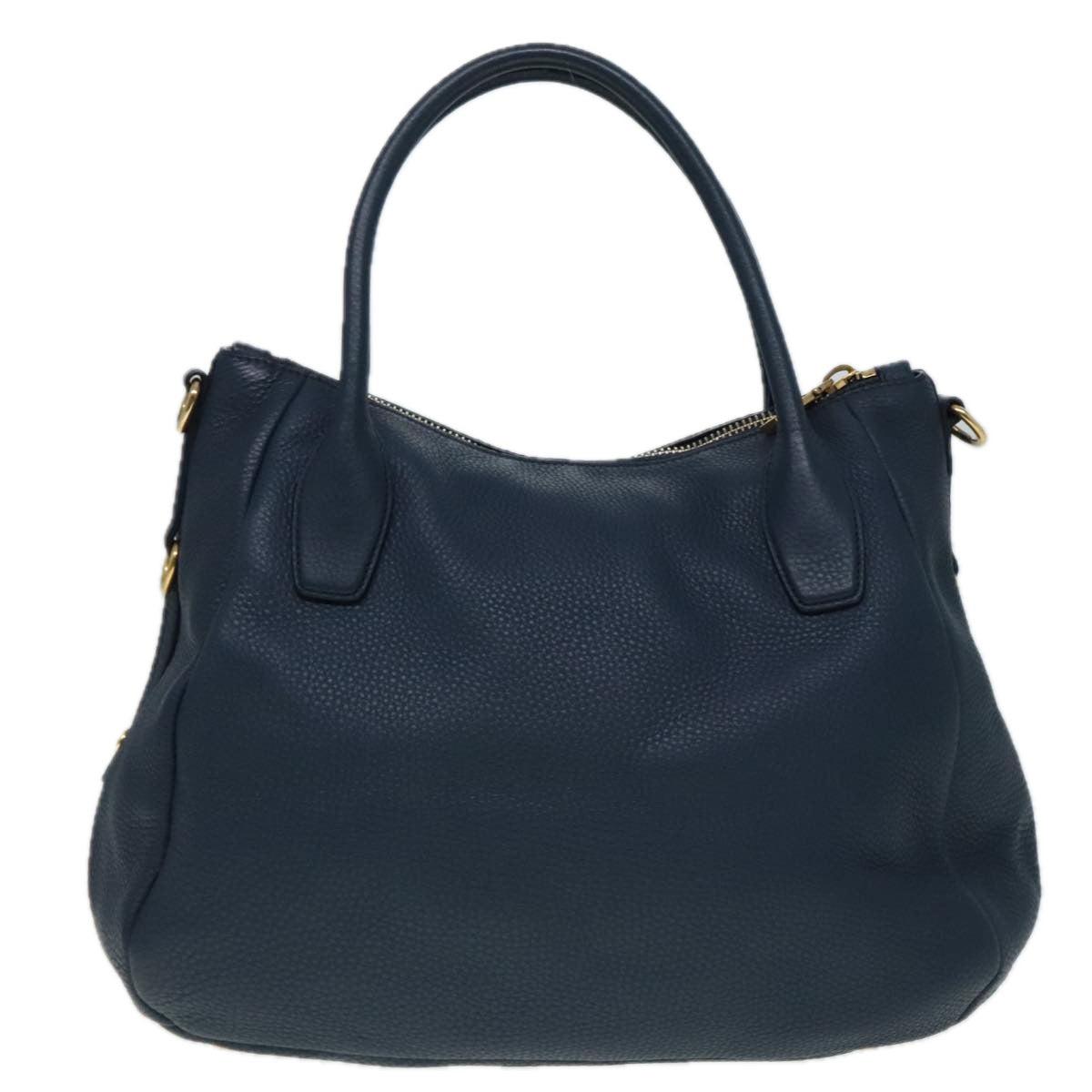 Prada, Blue, Leather, handbag