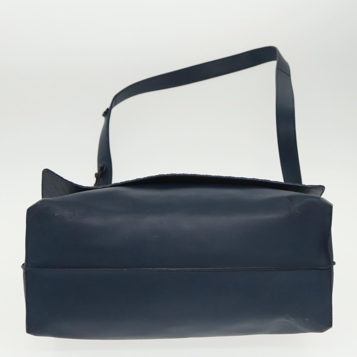 Bottega Veneta Intrecciato, Navy, Leather, shoulder