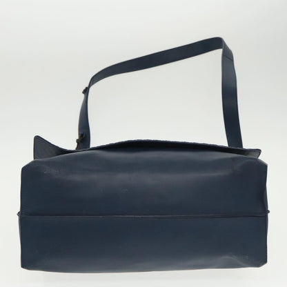 Bottega Veneta Intrecciato, Navy, Leather, shoulder