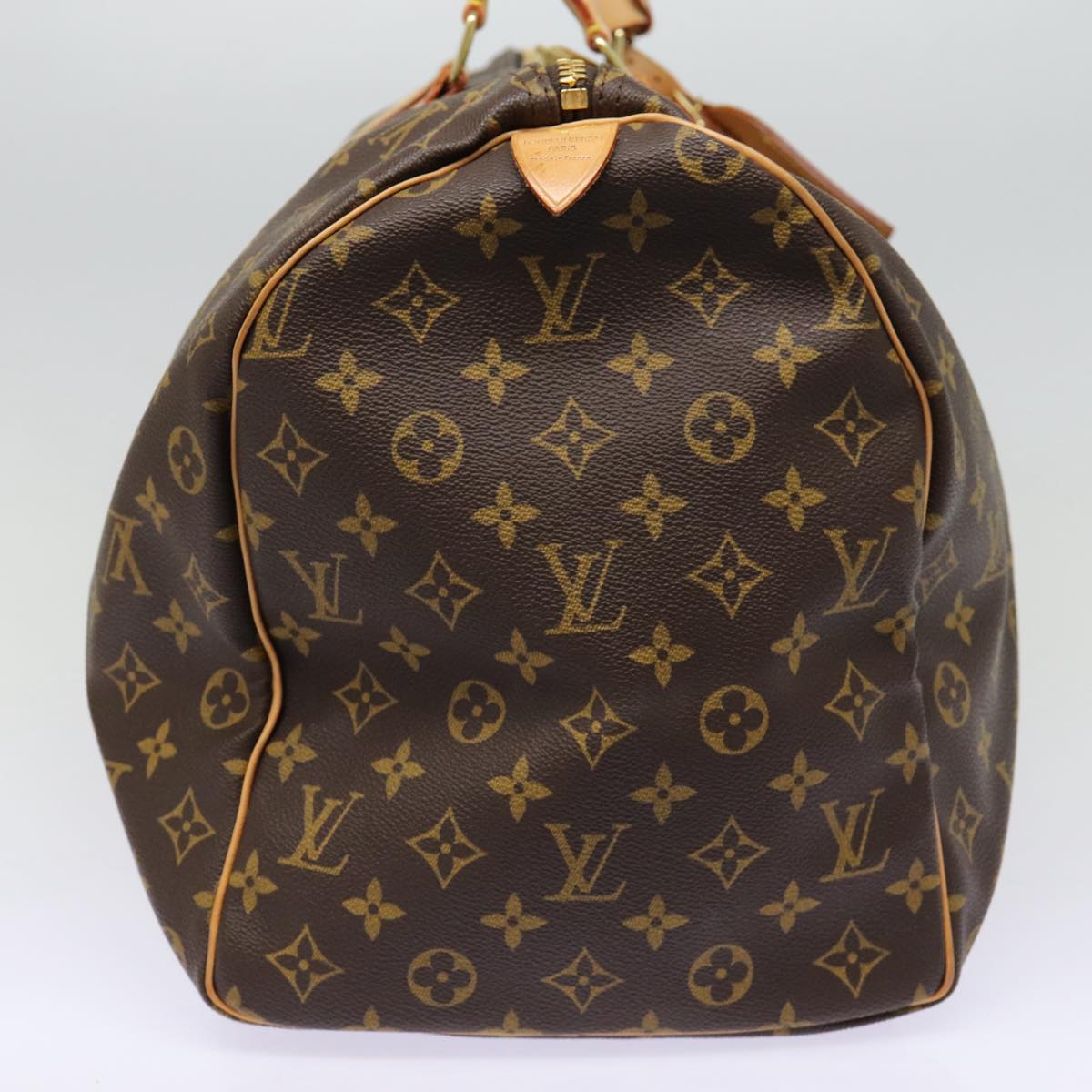 Louis Vuitton Keepall 50, Brown, Canvas, travel