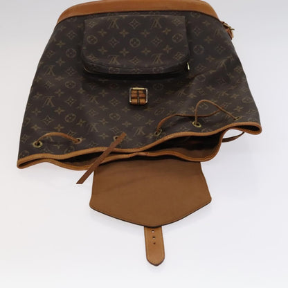 Louis Vuitton Montsouris, Brown, Canvas, backpack