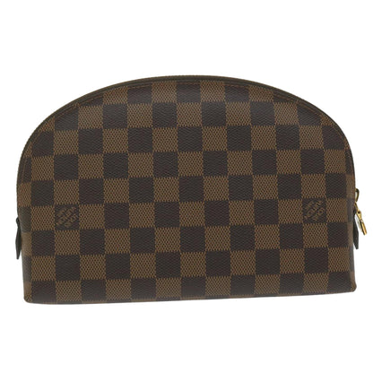 Louis Vuitton Cosmetic pouch, Brown, Canvas, clutch