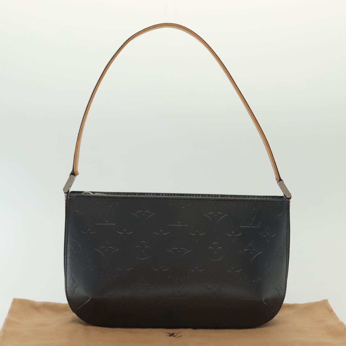 Louis Vuitton Fowler, Navy, Leather, clutch