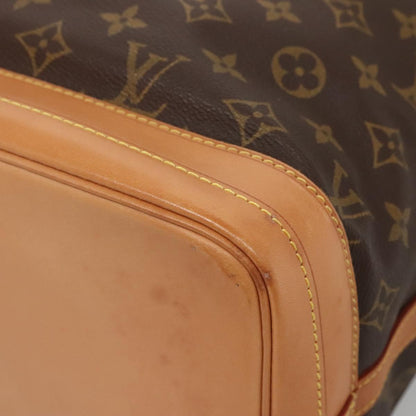 Louis Vuitton Noe, Brown, Canvas, shoulder