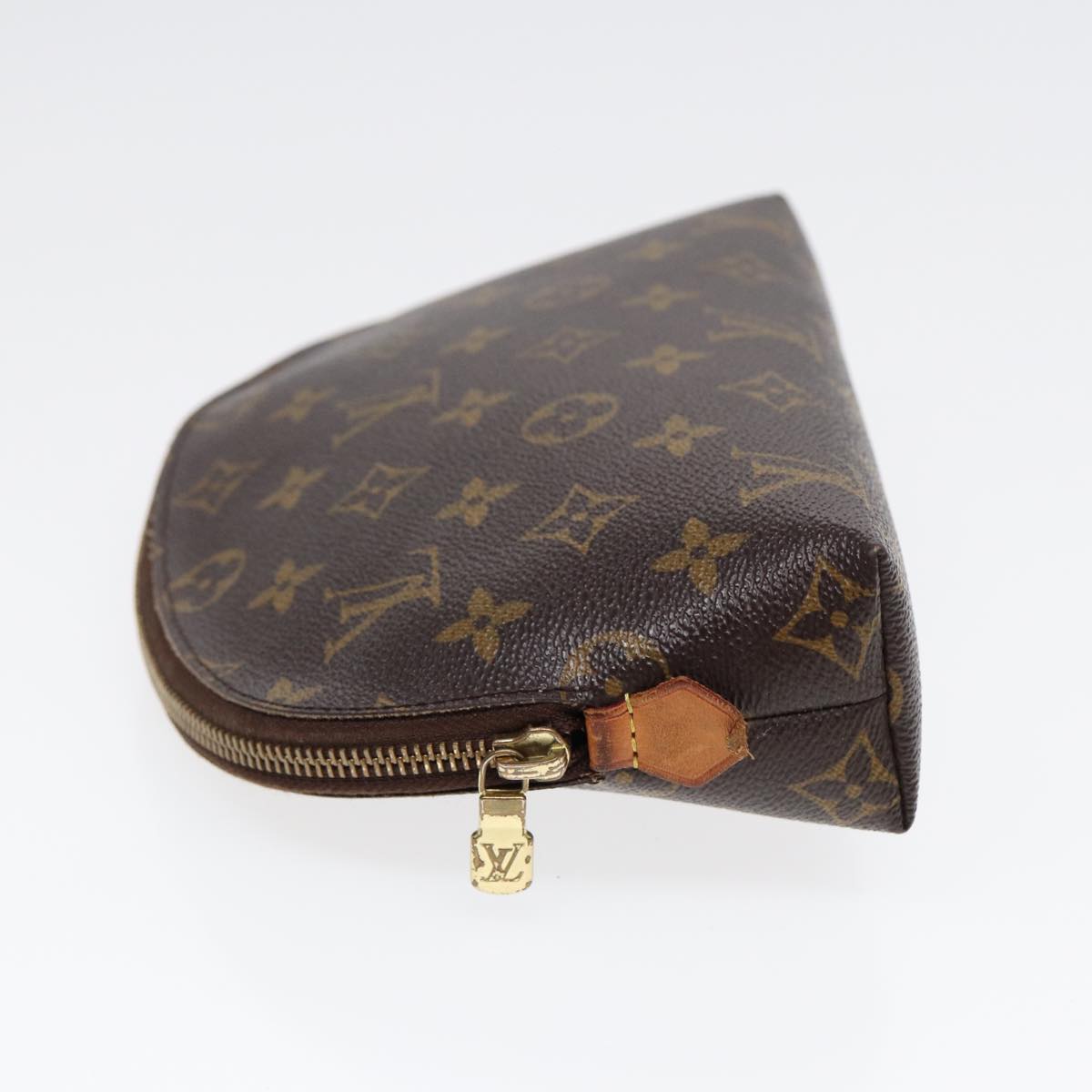 Louis Vuitton Cosmetic Pouch, Brown, Canvas, clutch