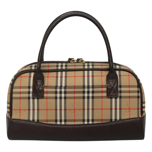 Burberry Nova Check, Beige, Canvas, handbag