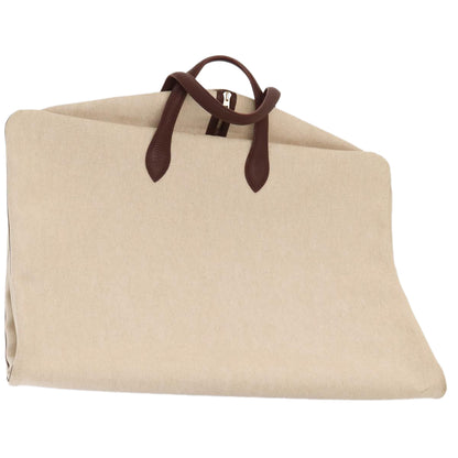 Hermès Victoria, Beige, Canvas, travel